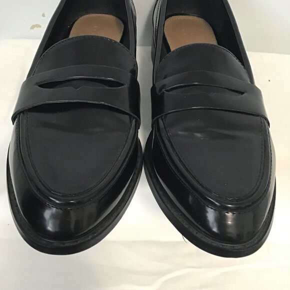 Asos Design Faux Patent Leather Mail Loafer Size 9 - Picture 7 of 11
